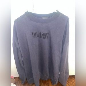 TAYLOR SWIFT ERAS TOUR BLUE CREWNECK